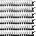 Kanayu 100 Pack 4gb USB 2.0 Flash Drives, Gray Swivel Thumb Drives