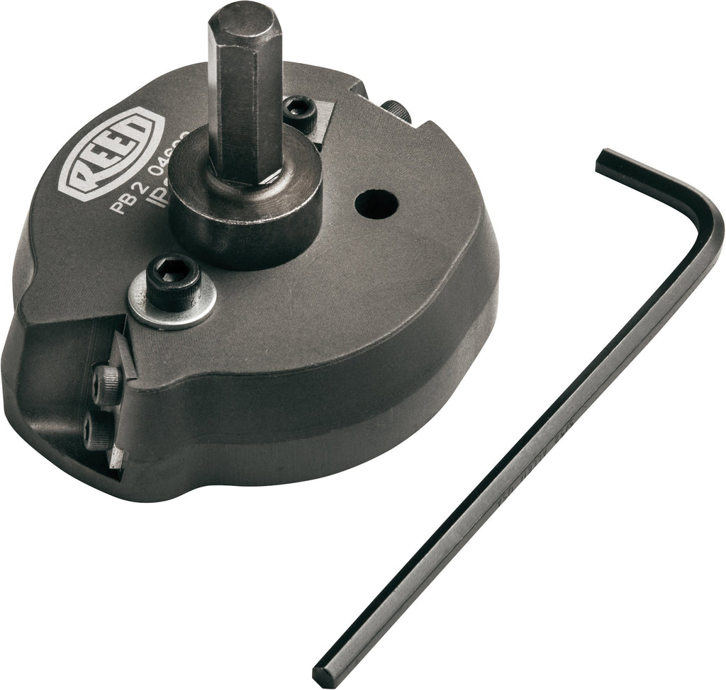 Reed Tool PB3 Drill-Powered Beveller for 3-Inch Plastic Pipe