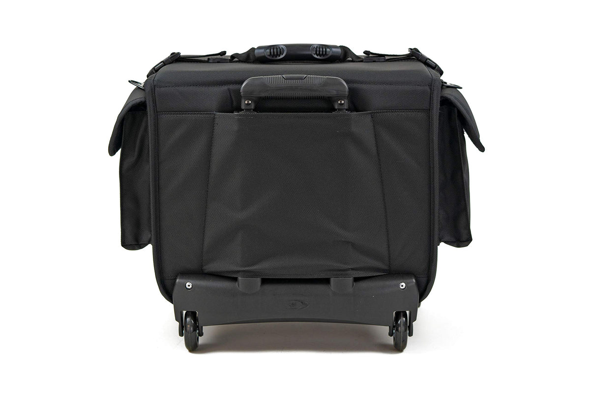 MCY MXLT-RB5 Laptop Storage Roller Bag Up To 5 Laptops - Black, 16x16x1.75 inches