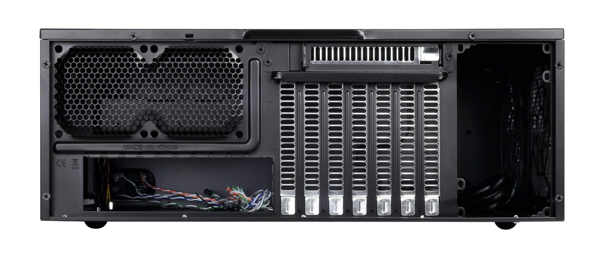 SilverStone Technology Grandia Series Aluminum HTPC Computer Case for ATX / SSI-CEB - Black (GD09B)