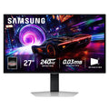 SAMSUNG 27-inch Odyssey QD-OLED G8 (G81SF), 4K, 240Hz, Gaming Monitor, 0.03ms Response Time, DisplayHDR True Black 400, AMD FreeSync™ Premium Pro, Ergonomic Stand, LS27FG810SNXZA, 2025