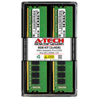 A-Tech 32GB Kit (4x8GB) RAM for Dell OptiPlex XE3, 7070, 7060, 5070, 5060 (Tower/SFF) | DDR4 2666 MHz DIMM PC4-21300 UDIMM Memory Upgrade
