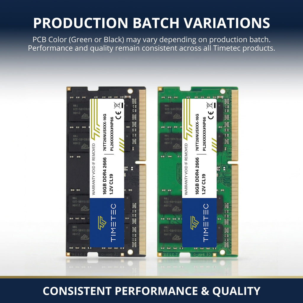 Timetec Elite 32GB KIT (2x16GB) DDR4 2666MHz (PC4-2666V) PC4-21300 SODIMM Laptop RAM – 260-Pin 1.2V CL19 Non-ECC Unbuffered Memory Module for Laptop, Notebook, Mini PC, All-in-One
