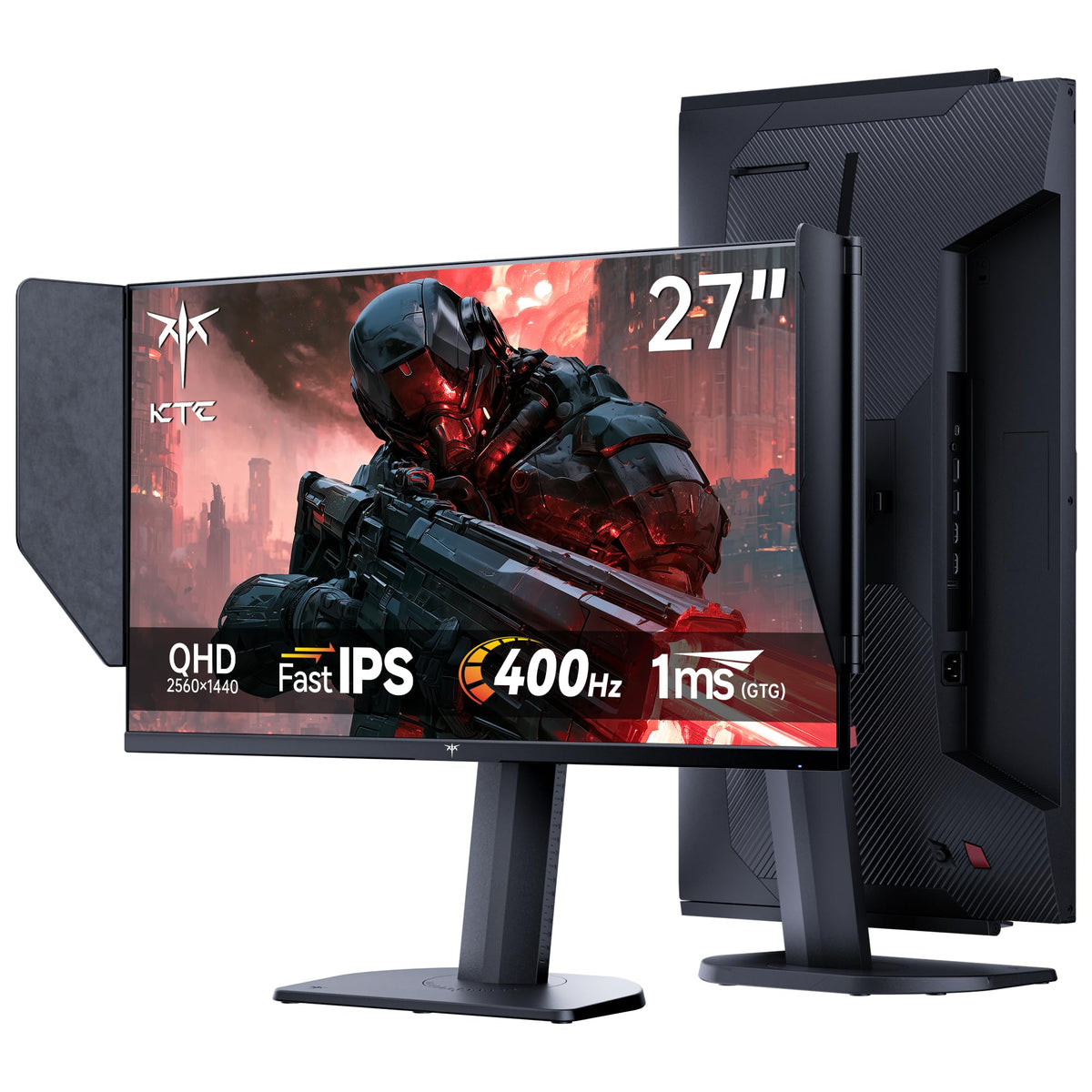 KTC 32 Inch Curved 280Hz Gaming Monitor, 240Hz Computer Monitor FHD, H32C5