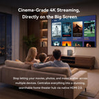 LincStation E1 4-Bay NAS Storage, Quad-Core 2.0GHz, 4GB RAM, 64GB eMMC, 2.5GbE Port & 4K HDMI 2.0, Supports M.2 NVMe SSD & SATA HDD Up to 76TB, Remote Access for iOS/Android/Windows (Diskless)