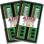 A-Tech Server 32GB Kit (4 x 8GB) 2Rx8 PC3L-12800E DDR3 1600MHz ECC Unbuffered UDIMM 240-Pin Dual Rank DIMM 1.35V Workstation Server Memory RAM Upgrade Stick Modules (A-Tech Enterprise Series)