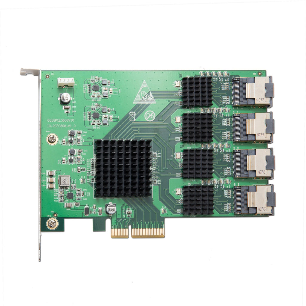 IO Crest 16 Port SAS PCIe 2.0 X4 Controller Card Components Other SI-PEX40097