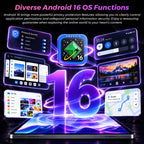 Android 16 Tablet,10.1-Inch Electronics Tablet,32GB RAM 512GB ROM