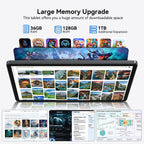 Android 16 Tablet 11 inch, 128GB + 36GB + 1TB Expand, 90Hz IPS Large Screen