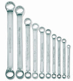 Williams WS-7707 7-Piece Double Head 10-Degree Offset Box End Wrench Set