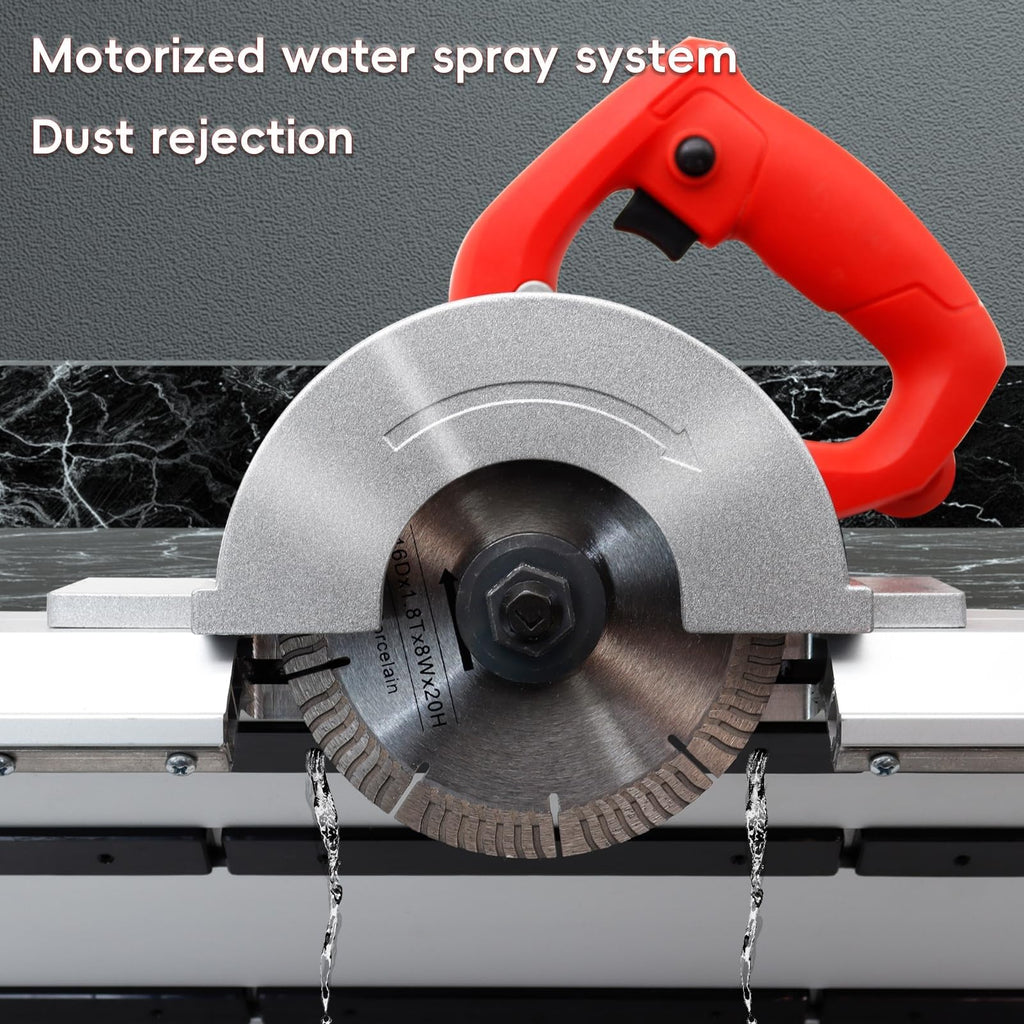 Electric Tile Cutter, 45 Degree Tile Chamfering Tool,1200 W Wet Cutter,Tile Cutter for Bevel Cuts,for Home Improvement