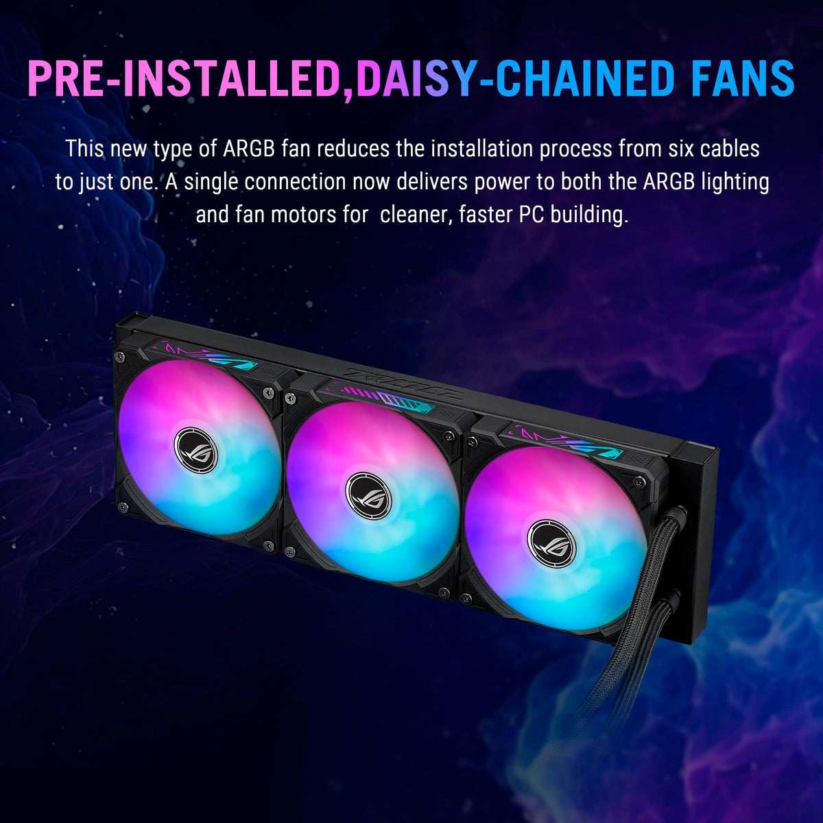ASUS ROG Ryuo IV ARGB 360mm AMD/Intel Gaming Liquid CPU Cooler
