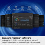 Samsung Internal SSD 990 1TB, Read/Write Speeds Up to 7,150/6,450 MB/s