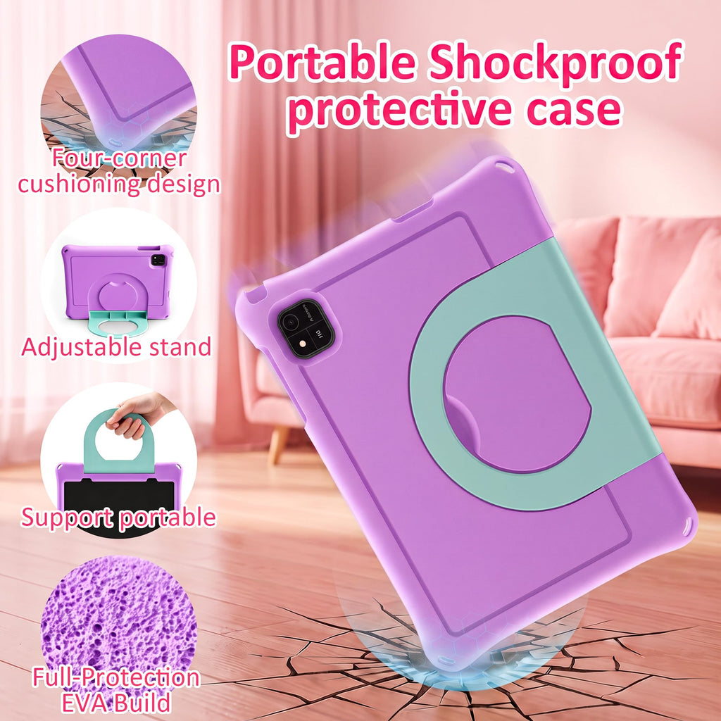 Kids Tablet, 10.1" Android 16 Tablet for Kids, Gift for Ages 6-12