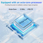 Android 17 Tablet, 10.1 inch Tablets with Keyboard, Octa-core, Gemini AI/SI