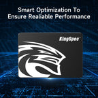 KingSpec 1TB 2.5 SSD SATA III Internal - 550MB/s Read, 520MB/s Write with 3D NAND Flash, for Laptop & Desktop PC Upgrade