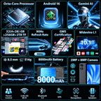 Android 16 Tablet 10 inch - Electronics Tablet with 32GB+256GB+2TB Expand