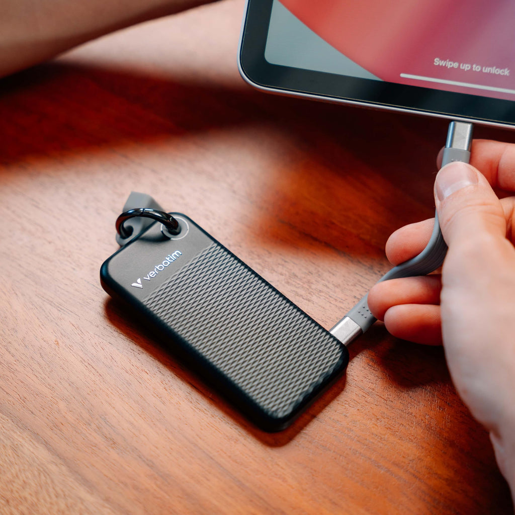 Verbatim Pocket 1TB External SSD USB 3.2 Gen 2 Up to 1000MB/s