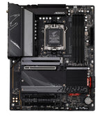 GIGABYTE B650 AORUS Elite AX AMD AM5 ATX Motherboard, Support Ryzen 9000/8000/7000 Series, DDR5, 14+2+1 Power Phase, PCIe 5.0 M.2, USB-C 3.2 Gen 2, WIFI6E, 2.5GbE, EZ-Latch, Q-Flash, RGB Fusion