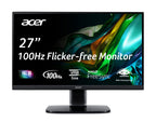 Acer 27in FHD 1920x1080 IPS 144Hz Gaming Office Monitor KB272 P6bi