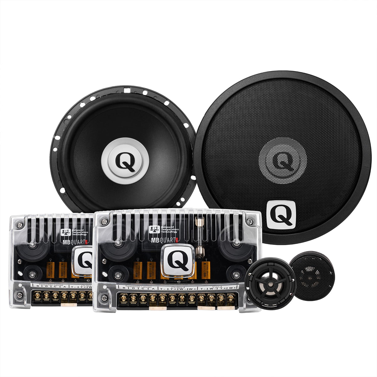 MB Quart Q Series 6.5 Inch 360W 2-Way Component Speaker System