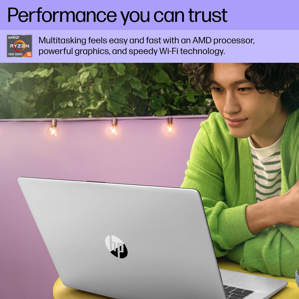 HP 17-inch Touchscreen Laptop Computer 2025, w/Laptop Accessories, 64GB RAM, 2TB SSD, 17.3" HD+ Touch IPS Display, AMD Ryzen 5 7430U, Win 11 Pro, Copilot AI, HDMI, Wi-Fi 6