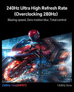 KTC 32 Inch Curved 280Hz Gaming Monitor, 240Hz Computer Monitor FHD, H32C5