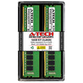 A-Tech 16GB (2x8GB) DDR4 2666MHz DIMM PC4-21300 UDIMM Non-ECC 2Rx8 1.2V CL19 288-Pin Desktop Computer RAM Memory Upgrade Kit