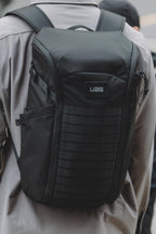 UAG Civilian 20-Liter Backpack, fits up to 16" Laptop, Black/Orange