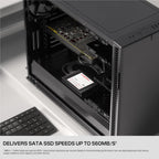 Sandisk 2TB 520 SATA III Internal SSD, 2.5"/7mm, Up to 560 MB/s Read Speeds