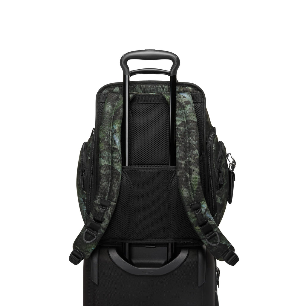 TUMI Alpha Brief Pack, Fits Up to 15" Screen, Forest Camo