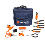 Paladin Tools FTK-P Pro Fiber Optic Tool Kit, Cutters Strippers Slitters Pliers w/Visual Fault Locator VFL, Premium Fiber Optic Tools (Fiber Termination Kit)