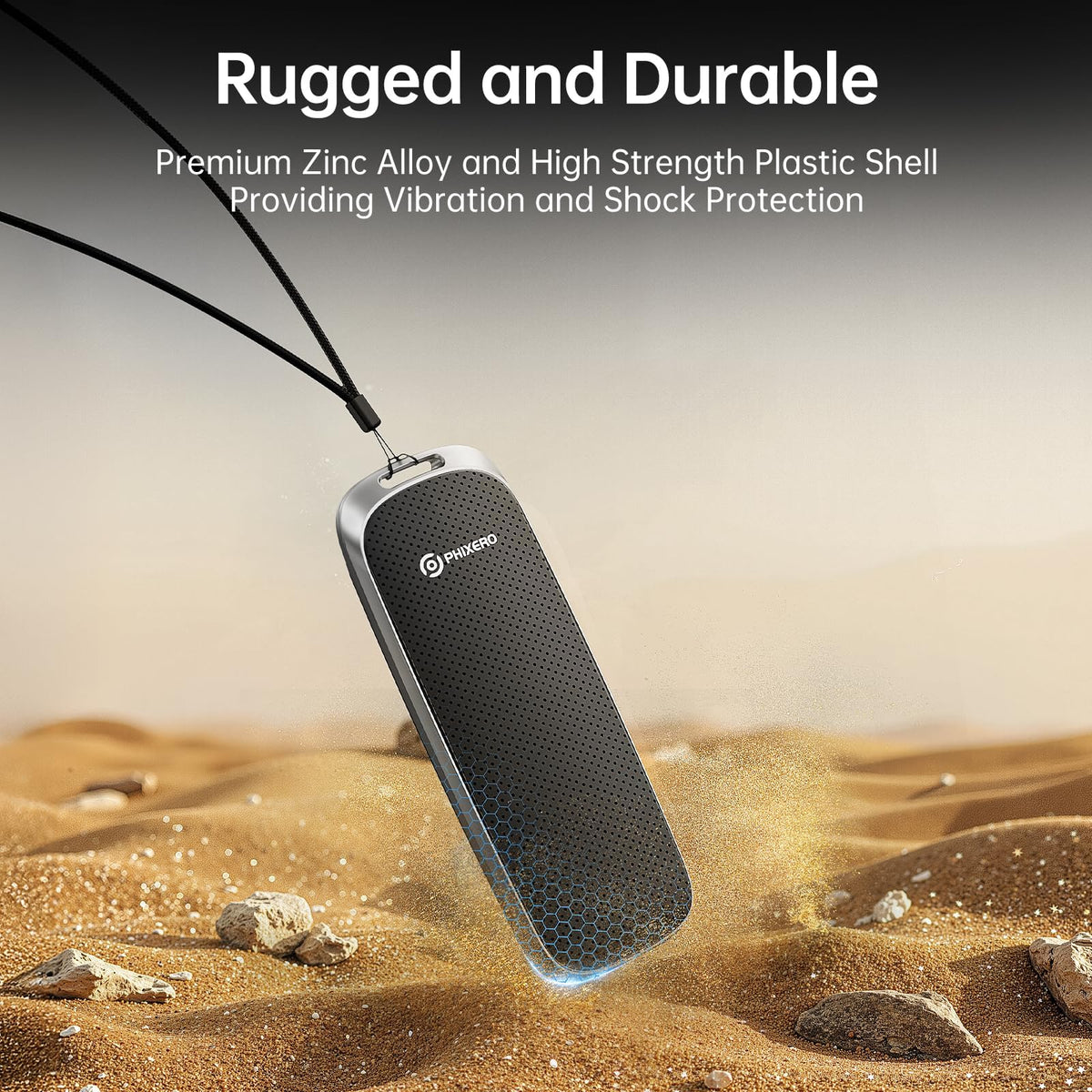 P10PRO External SSD 1TB, Portable SSD NVMe, USB 3.2 Gen2, 1050MB/s
