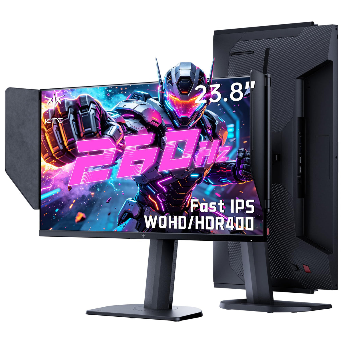 KTC 32 Inch Curved 280Hz Gaming Monitor, 240Hz Computer Monitor FHD, H32C5