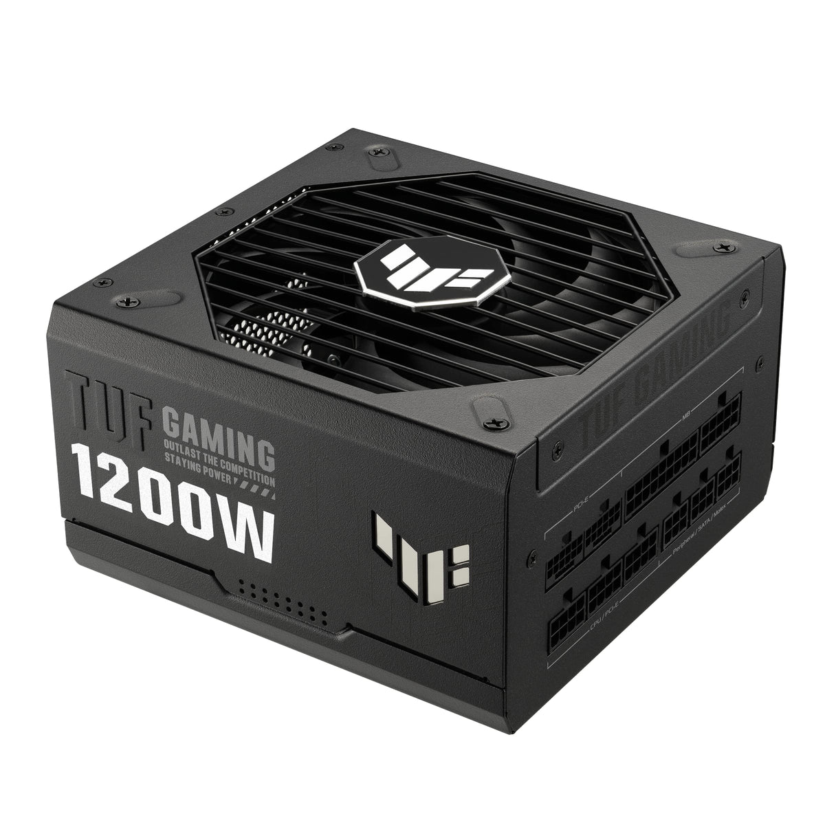 ASUS TUF Gaming 1200W Gold (1200 Watt, ATX 3.1 Compatible Fully Modular Power Supply, 80+ Certified, Military-Grade Components, Dual Ball Bearing, Axial-tech Fan, PCB Coating, 10 Year Warranty)