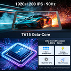 11 Inch Android 16 Tablet with Keyboard and Mouse, 32GB RAM 128GB ROM (1TB Expandable), Octa-Core Processor, 1920x1200 FHD IPS Display, 8000mAh Battery, 5G WiFi, Dual 5MP/8MP Camera, Bluetooth