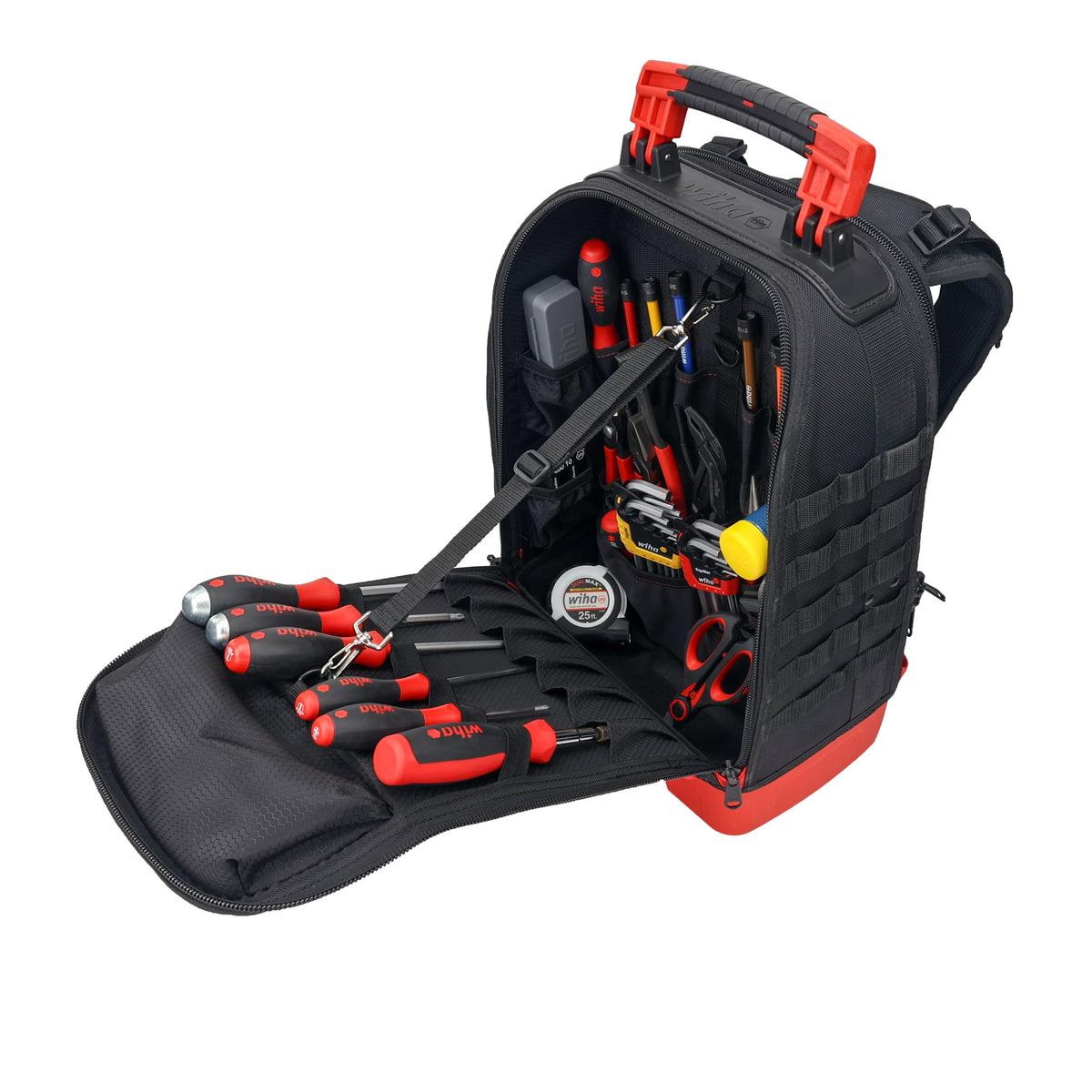Wiha 91873 80 Piece Industrial MRO Tool Kit in Heavy Duty Backpack