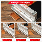 17mm Thick Laminate Floor Cutter with Extra Blade & Wheels,13In Lvp Cutter