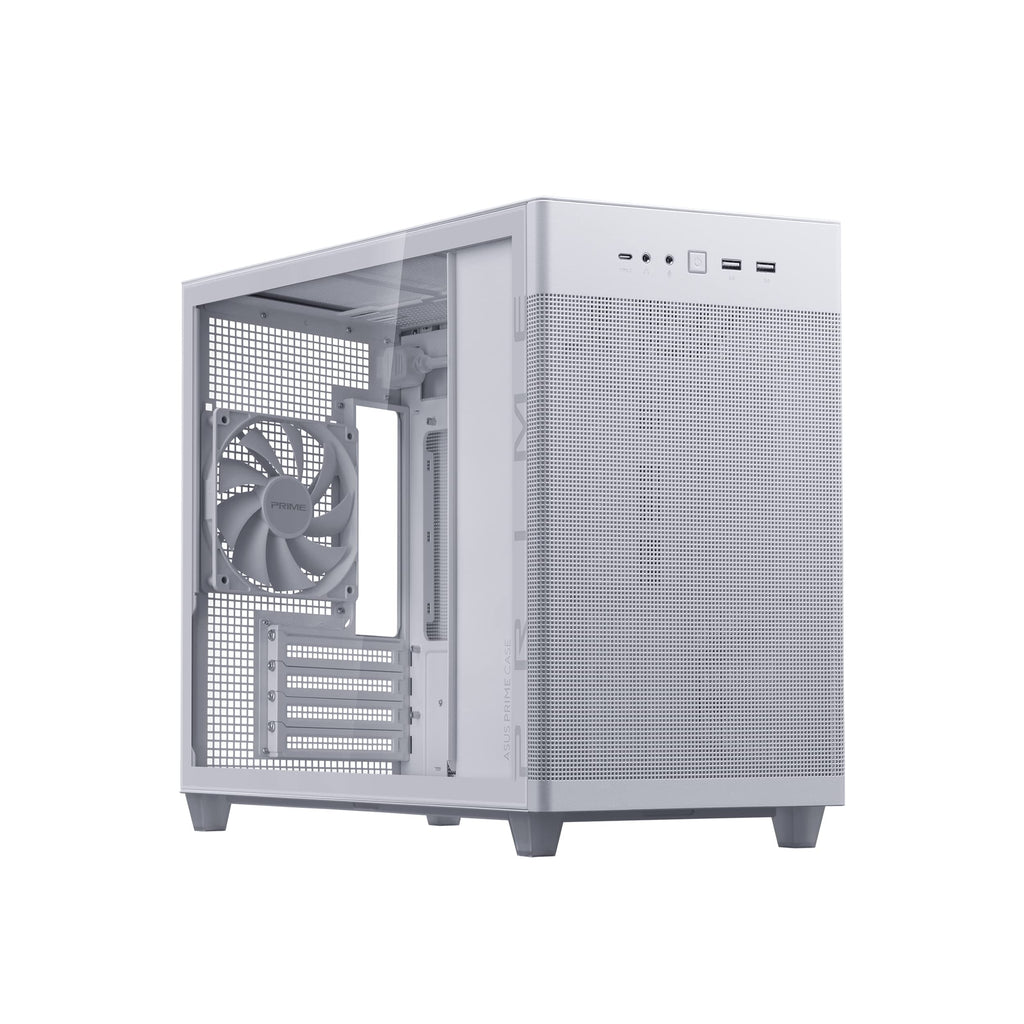 ASUS Prime AP304 ARGB ATX PC Gaming Case Tempered Glass; x4 ARGB Fans