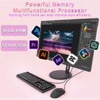23.8'' All-in-one Desktop Computer,Core i5,16GB RAM,512GB SSD,FHD IPS,Win11