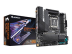 GIGABYTE B650 AORUS Elite AX AMD AM5 ATX Motherboard, Support Ryzen 9000/8000/7000 Series, DDR5, 14+2+1 Power Phase, PCIe 5.0 M.2, USB-C 3.2 Gen 2, WIFI6E, 2.5GbE, EZ-Latch, Q-Flash, RGB Fusion