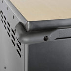 Tripp Lite 48-Port AC Mobile Charging Cart Storage Station for Chromebooks, iPads, Laptops, Tablets, Black (CSC48AC)