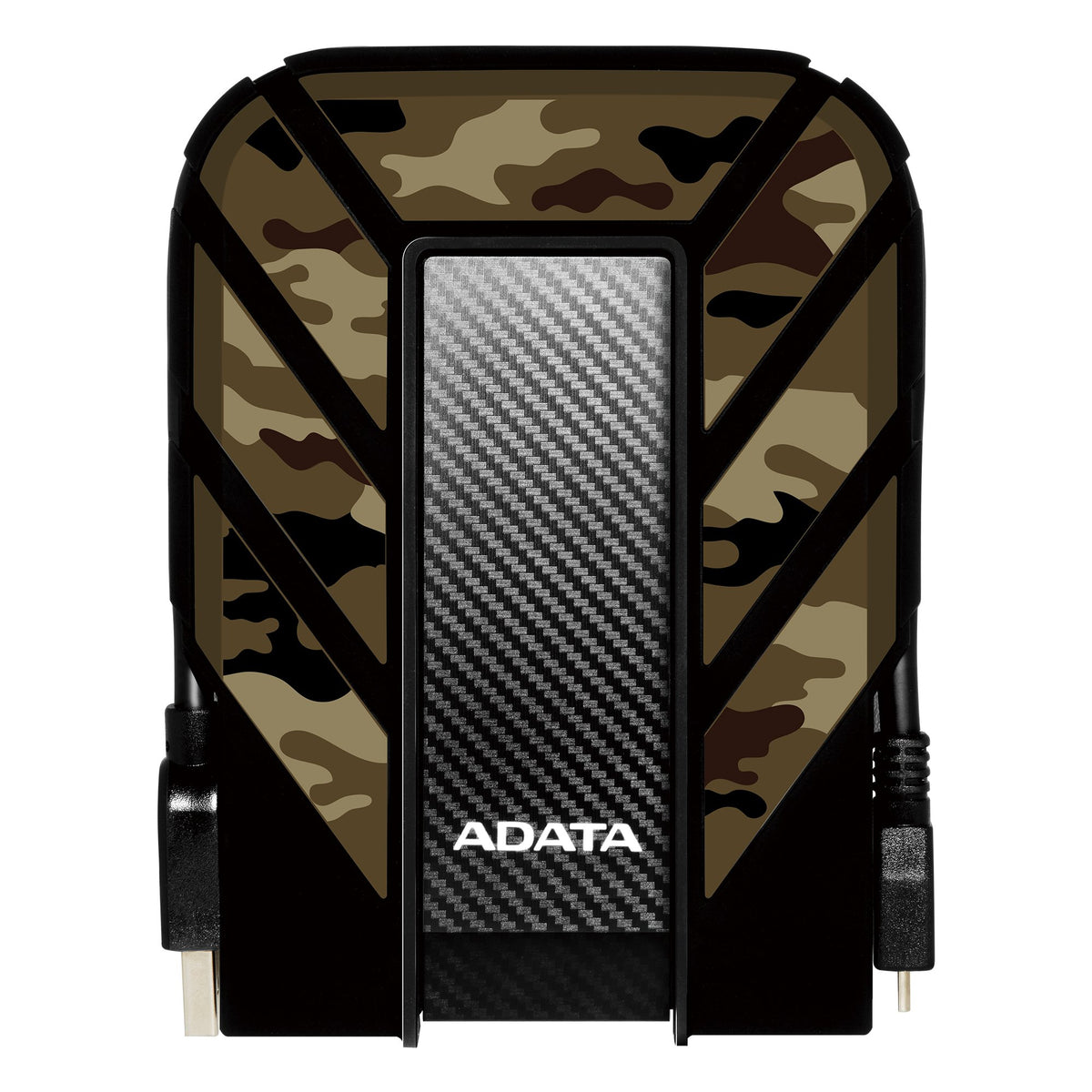 ADATA HD710 Pro - 2 TB External Hard Drive - Shockproof, Waterproof & Dustproof - Durable Storage - For Gamers, Students & Professionals - Mac, PC & Linux Compatible - Black - AHD710P-2TU31-CBK