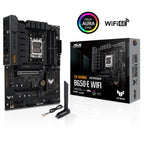 ASUS TUF Gaming B650-E WIFI AMD B650 AM5 DDR5 8000 DP HDMI 3x M2 USB3.2 WiFi 6E + BT AURA RGB 2.5Gbit LAN ATX Motherboard with ASUS TUF Protection, Q-Design, Armoury Crate