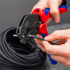 Knipex MultiCrimp Crimping Pliers with Solar 3 Die Changer Magazine