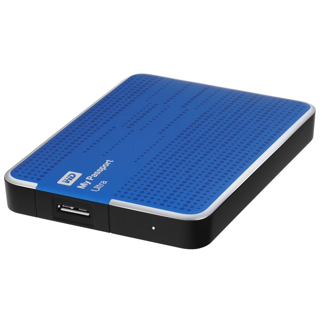 Western Digital My Passport Ultra 2 TB Portable External USB 3.0 Hard Drive with Auto Backup, Blue