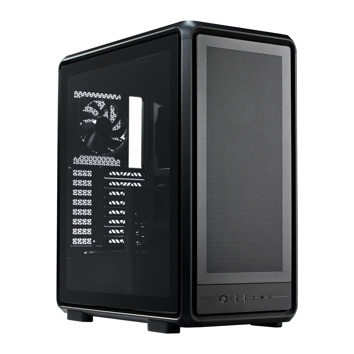 Cooler Master MasterFrame 400 Micro-ATX Case, High Airflow 360mm AIO Silver