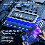 13 Inch Android 16 Tablet with Keyboard - 32GB+256GB+2TB Expand (Silver)