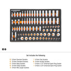 GEARWRENCH 85 Piece 3/8” Drive Master SAE Socket Set | GWMSSKT38SAE