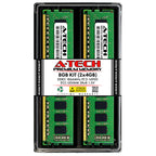 A-Tech Server 32GB Kit (4 x 8GB) 2Rx8 PC3L-12800E DDR3 1600MHz ECC Unbuffered UDIMM 240-Pin Dual Rank DIMM 1.35V Workstation Server Memory RAM Upgrade Stick Modules (A-Tech Enterprise Series)